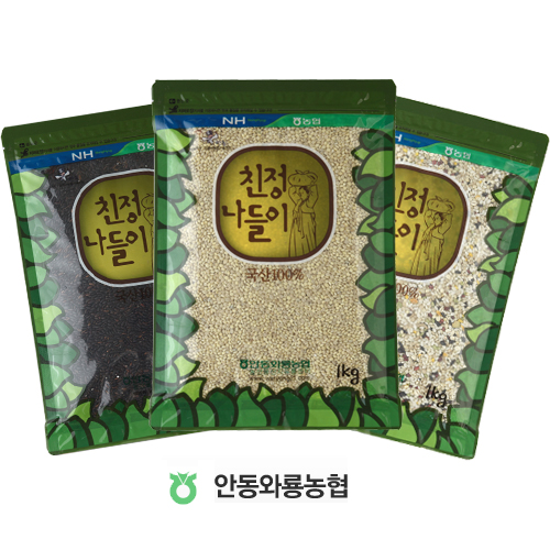 [무료]혼합잡곡 4kg 2호(찰흑미,찰보리쌀2,혼합15곡)